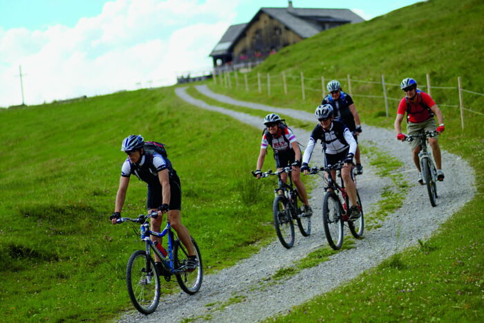 Mit dem Mountainbike im Bregenzerwald