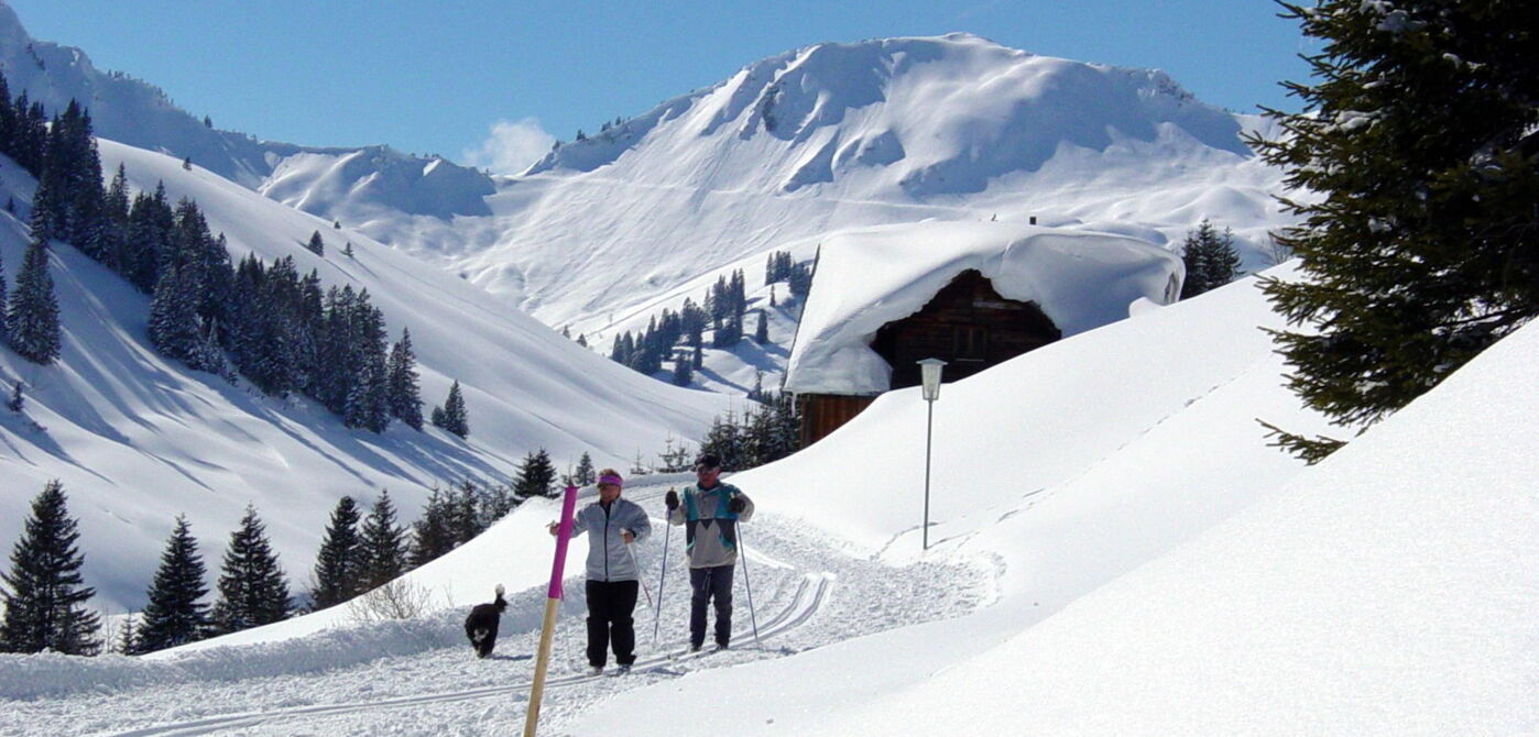 Skilanglauf in Damüls