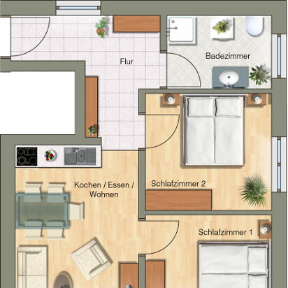 Grundriss Typ 3