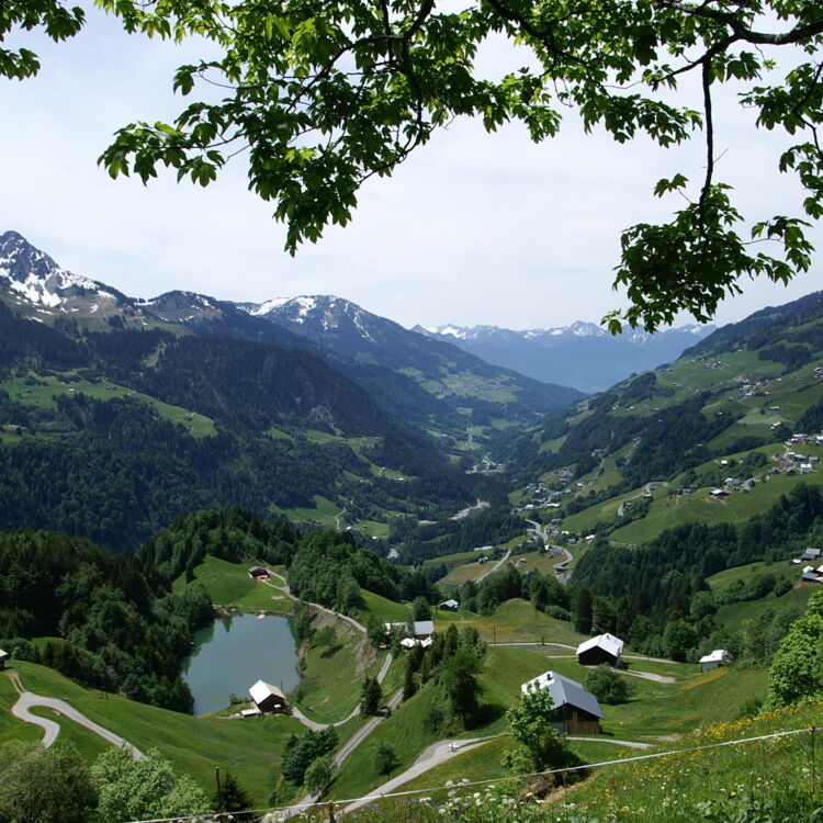 Seewaldsee im Großen Walsertal