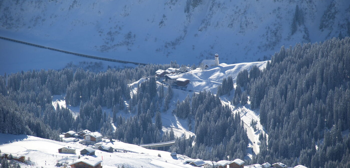 Damüls im Winter